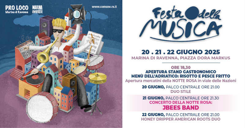 Festa della Musica a Marina di Ravenna